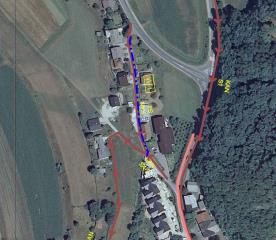 Vikrče (S4 zgoraj) - trasa